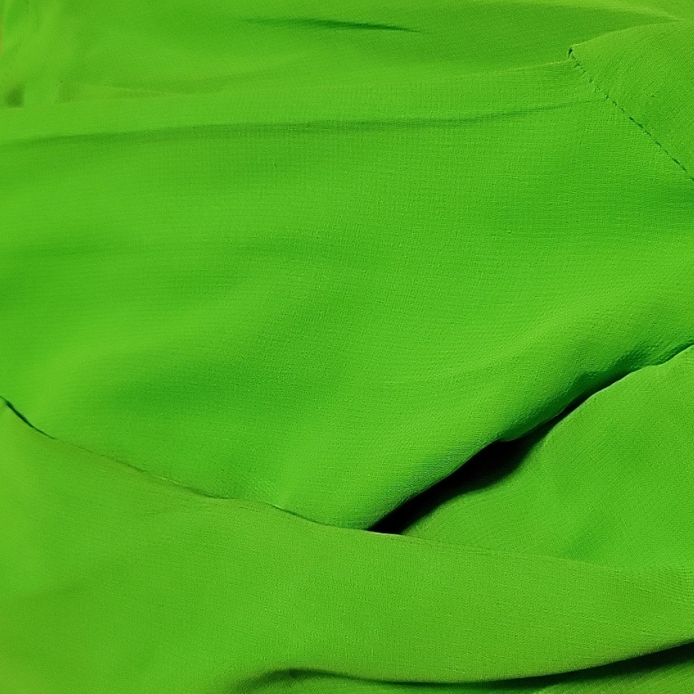 Funky Soul Sz S Chic Green Halter Mini Dress - Picture 12 of 12